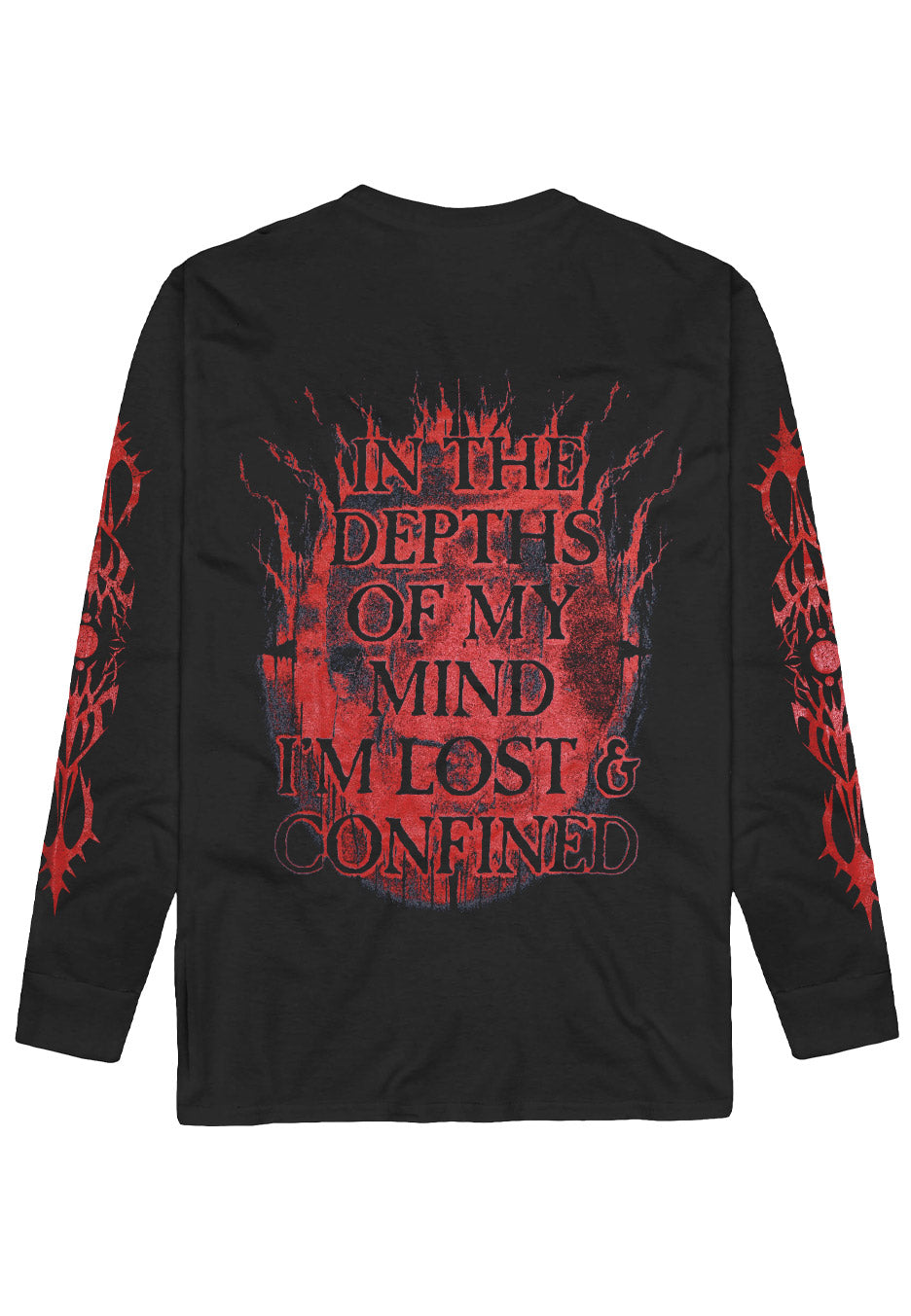 Unprocessed - Depths Of Mind - Longsleeve | Neutral-Image