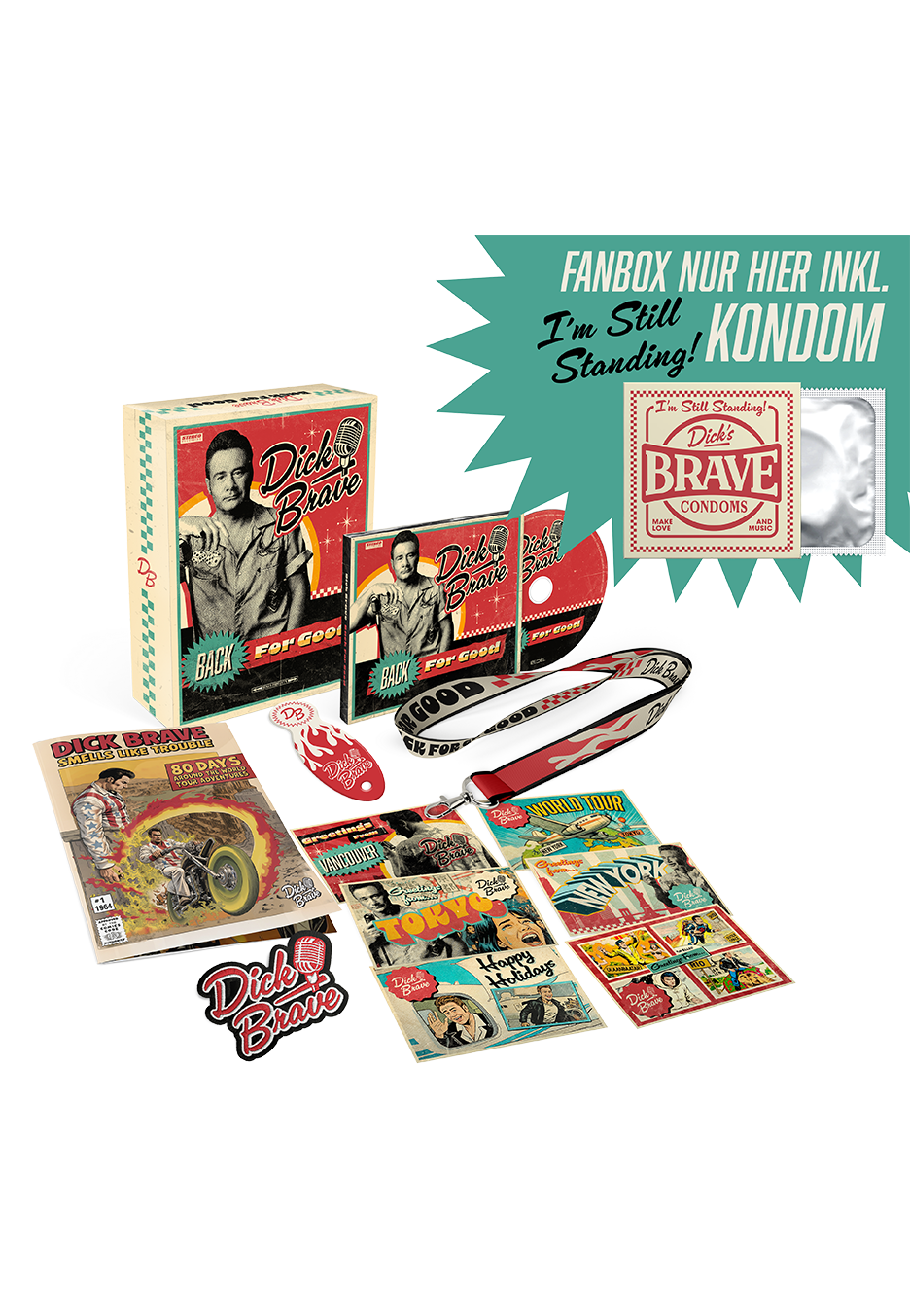 Dick Brave - Back For Good - CD Fanbox | Neutral-Image